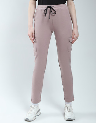 Rock.it Solid Women Beige Track Pants