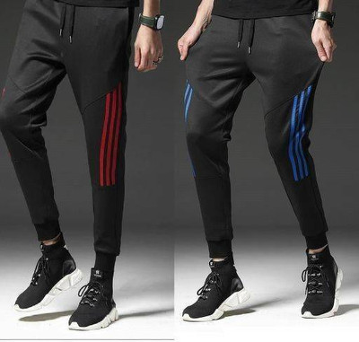 LALWANI BROTHERS Solid Men Black Track Pants