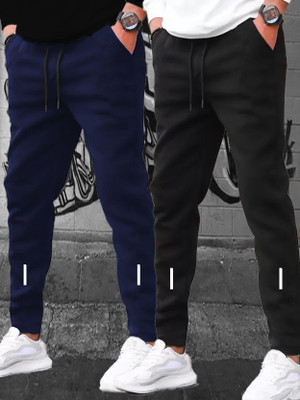 PKB garments Solid Men Multicolor Track Pants