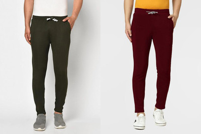 BE SWADESHI Solid Men Multicolor Track Pants