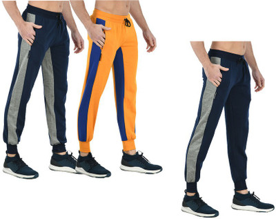 Indistar Colorblock Men Multicolor Track Pants