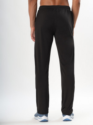 Kroop Solid Men Black Track Pants