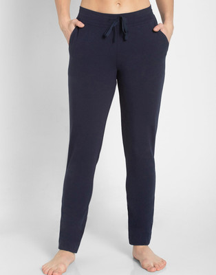 JOCKEY Solid Women Dark Blue Track Pants