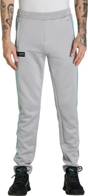 PUMA MAPF1 T7 Track Pant, slim/oc Striped Men Grey Track Pants