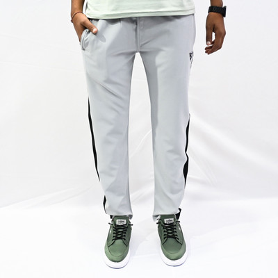 RV ROYAL Solid Men Grey Track Pants