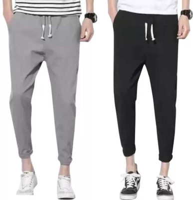 THE ARK Solid Men Multicolor Track Pants