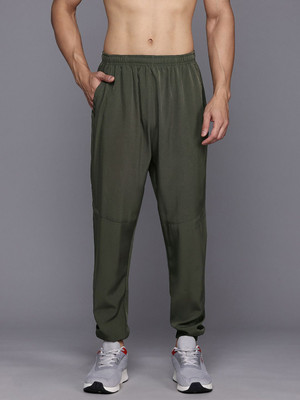 HRX by Hrithik Roshan Solid Men Green Track Pants