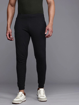 HRX by Hrithik Roshan Printed Men Black Track Pants