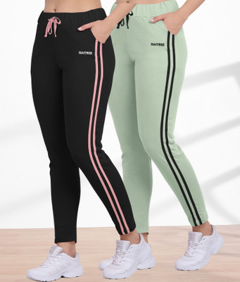 NATRIS Striped Women Multicolor Track Pants
