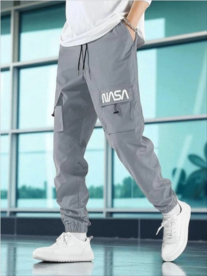 THE PVR CLOTHING Slim Fit Men Grey Trousers