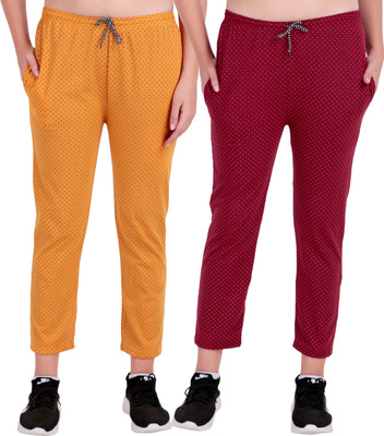 DSKIP COLLECTION Printed Women Multicolor Track Pants