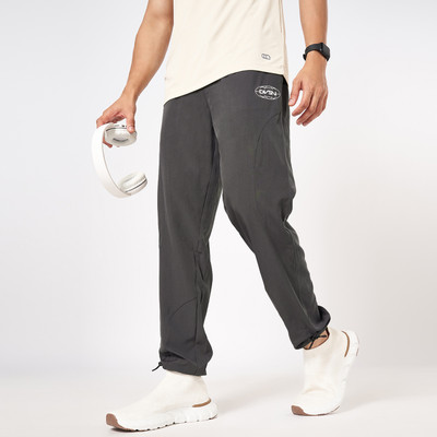 Ajile By Pantaloons Solid Men Grey Track Pants