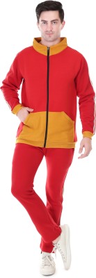 swastika vastram Solid Men Track Suit