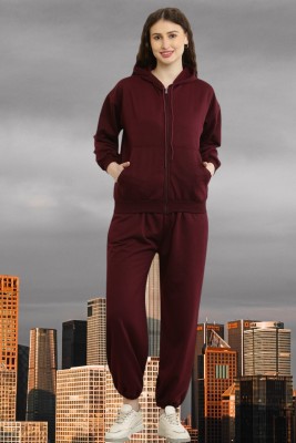 The Unicharm Solid Women Track Suit