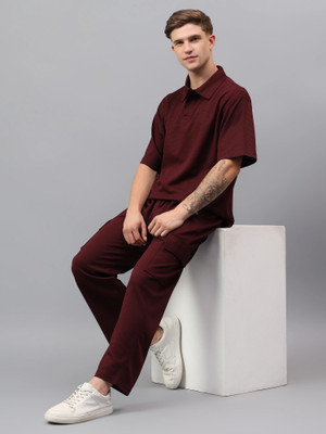 YHA Solid Men Track Suit