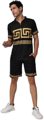 Flirty Soul Printed Men Track Suit