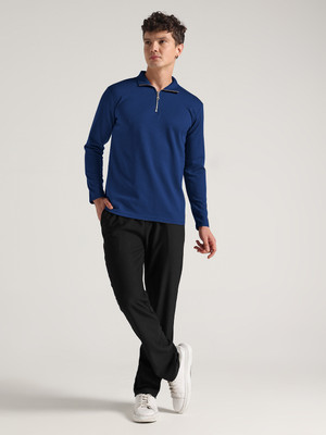 INDICLUB Solid Men Track Suit