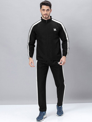 Kynetic Striped Men Track Suit