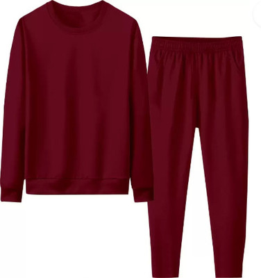 VRAJ CREATION Solid Men Track Suit