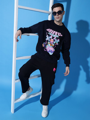 GRIFFEL Graphic Print Men Track Suit