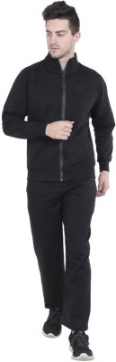 Clubble Solid Men Track Suit