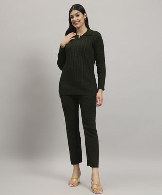 CANBLAR Solid Women Track Suit