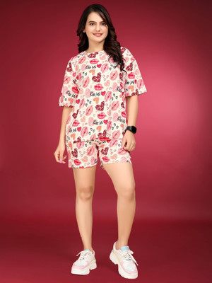 SAKARMAA Printed Women Track Suit