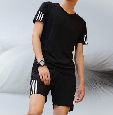 kdsn Solid, Striped Men Track Suit