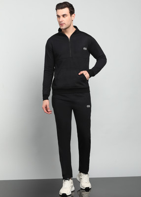 Preen Solid Men Track Suit