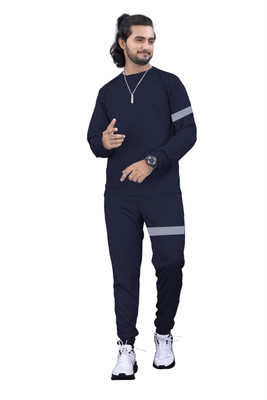 UNIANTA Solid Men Track Suit