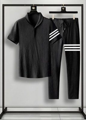 clothclub Striped Men Track Suit