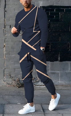 KELONBRO Self Design Men Track Suit