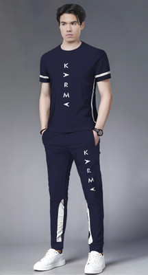 TRIPR Printed Men Track Suit