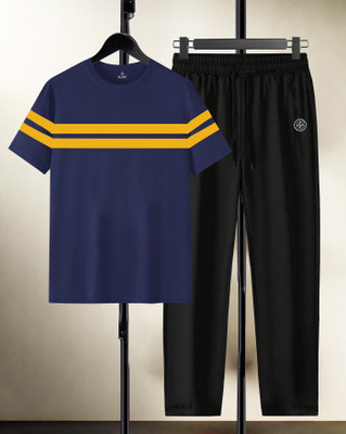 AUSK Striped Men Track Suit