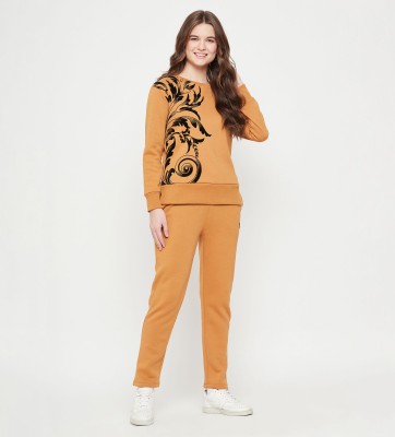 EDRIO Graphic Print Women Track Suit