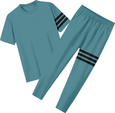 THE HIMALAYAN Solid Men Track Suit