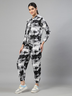 UZARUS Animal Print Women Track Suit