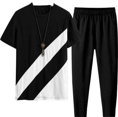 RABBY Self Design Men Track Suit
