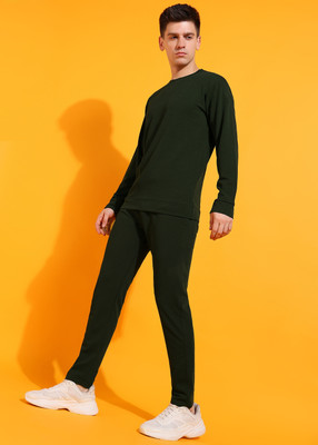 M7 By Metronaut Solid Men Track Suit