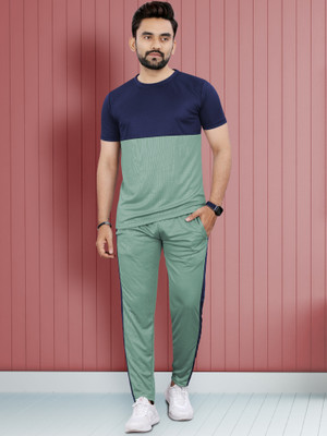 VeBNoR Colorblock Men Track Suit