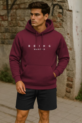 BEING WANTED Printed, Solid Men Track Suit