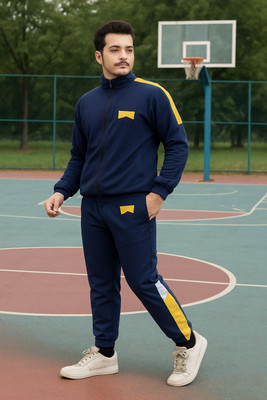 ADAAISTIC SPORTS Solid Men Track Suit