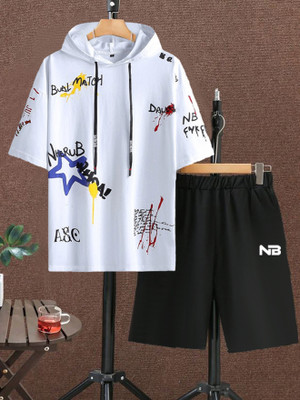 NB NICKY BOY Printed Men Track Suit