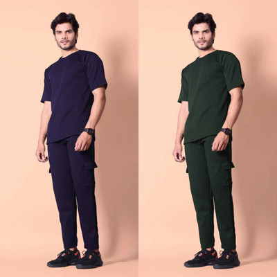 MASTER'Z Solid Men Track Suit