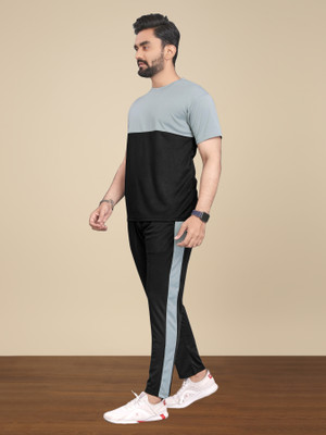 LINSOR FASHION Striped Men Track Suit
