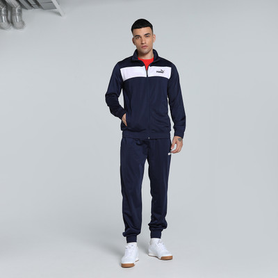 PUMA Solid Men Track Suit