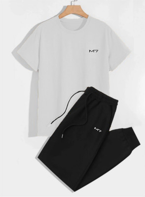 M7 By Metronaut Solid Men Track Suit