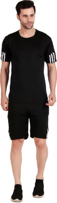 Ruggstar Self Design Men Track Suit