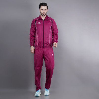 Shiv Naresh Solid Men Track Suit