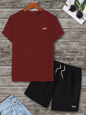 M7 By Metronaut Solid Men Track Suit